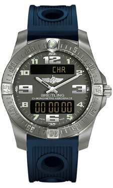 Breitling Aerospace Evo Ocean Racer Strap - Deployant Buckle E7936310/F562-ocean-racer-blue-deployant Men's Watch