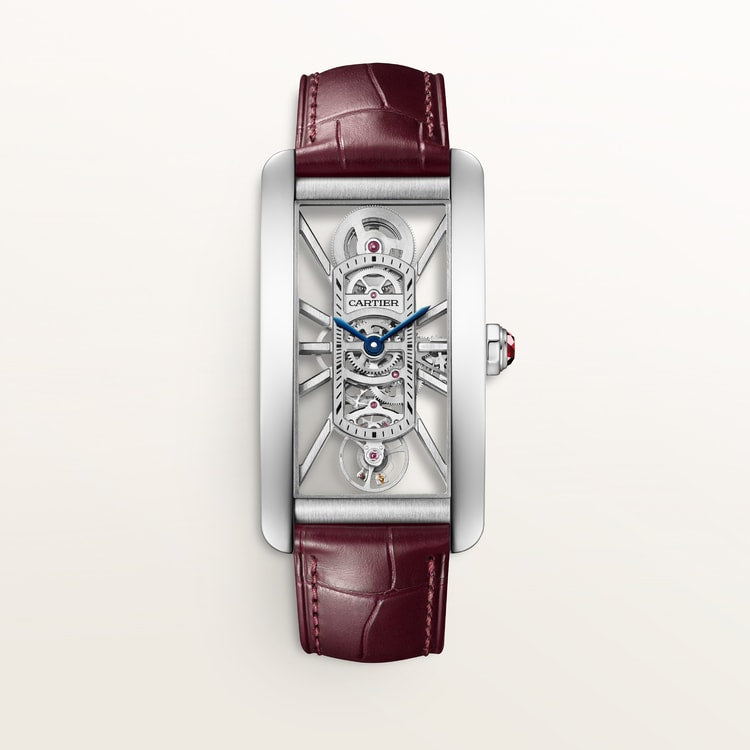 Cartier Tank Américaine Skeleton Watch WHTA0041