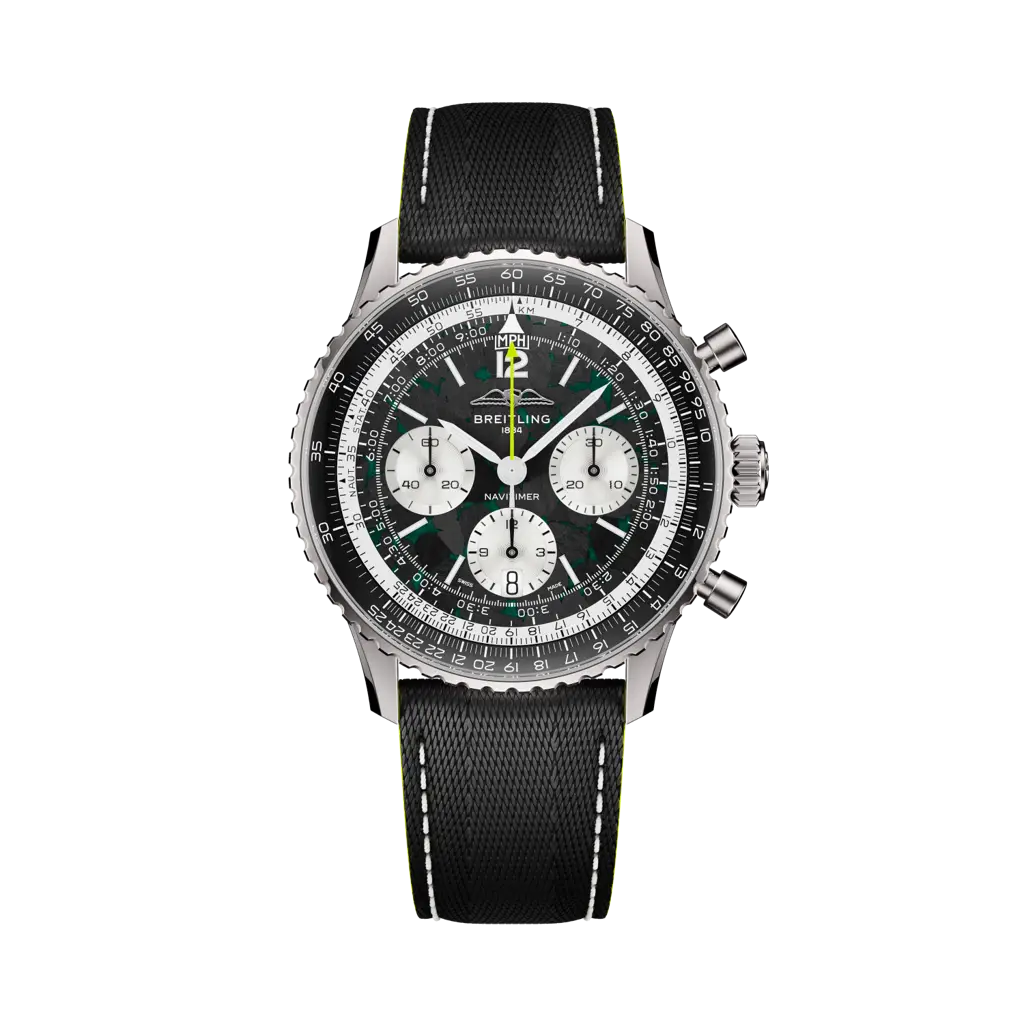 Breitling Navitimer B01 Chronograph 43 Aston Martin Aramco Formula ONE™ team EB01381A1B1X1