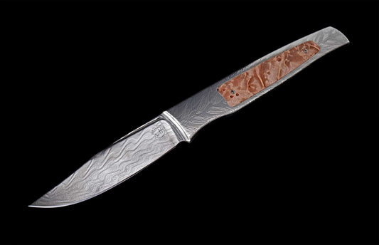 William Henry KNIVES F35 Burlwood