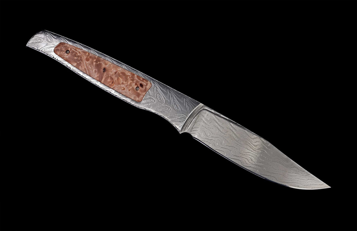 William Henry KNIVES F35 Burlwood