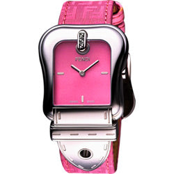 Fendi' B. Watch Fendi Ladies - Pink Dial Stainless Steel Case Quartz Movement F370177F