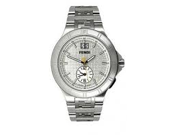 Fendi High Speed men watch Silver Dial Polished Steel Case F477160