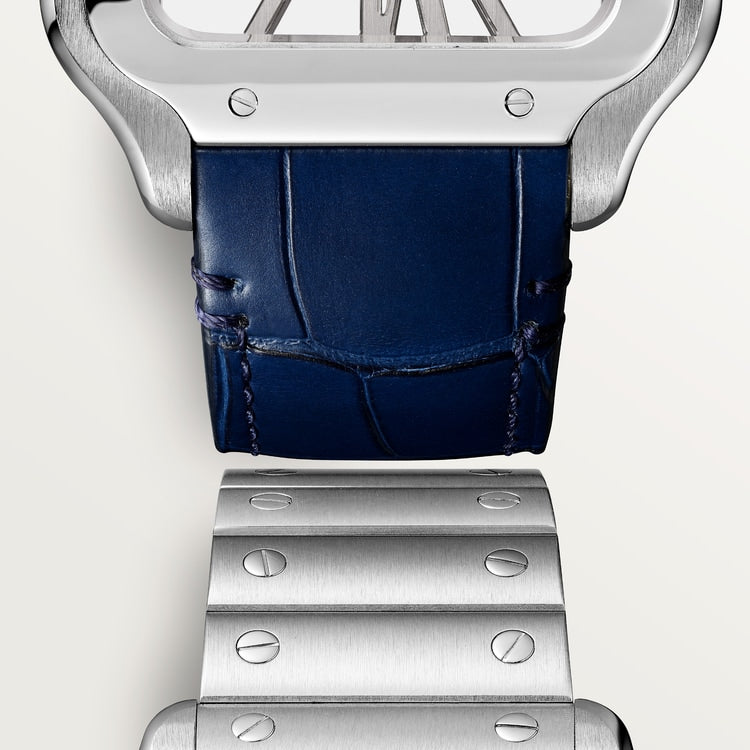 Cartier Santos de Cartier skeleton watch WHSA0015