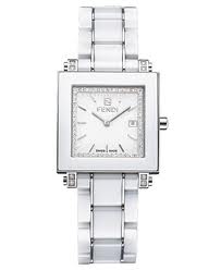 Fendi Ceramic Quadro ladies Swiss watch F622140DDC