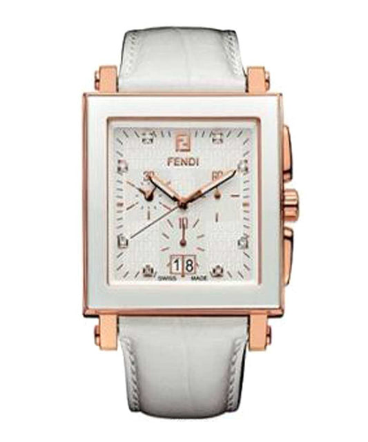 Fendi Ceramic Quadro Mens Watch F658144