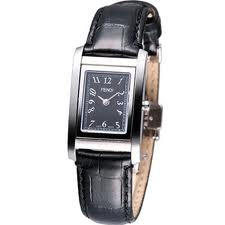 Fendi 'Loop women Black Dial Stainless Steel Case Quartz Movement F771211