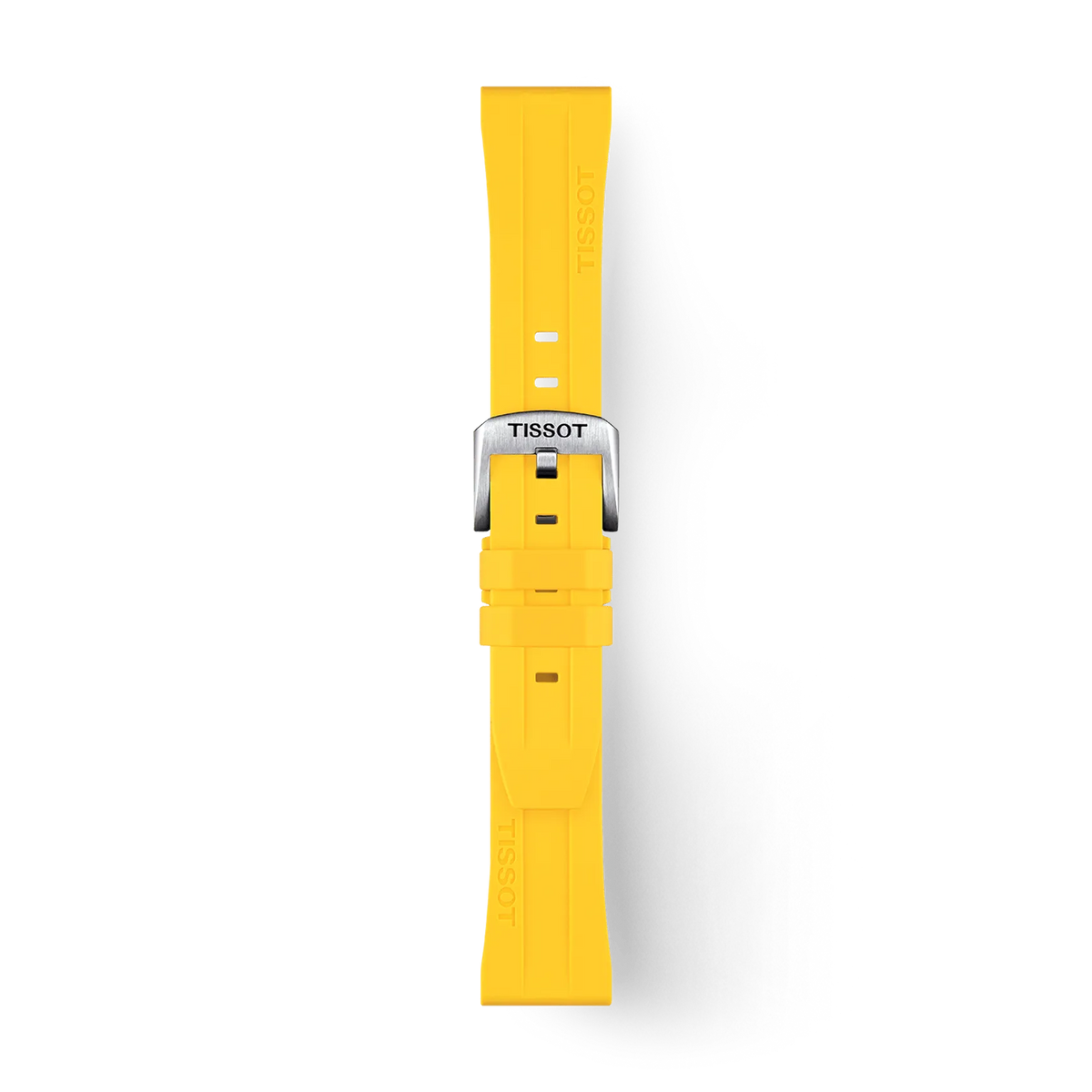 Tissot Official Yellow Silicone Strap Lugs 20 mm T852050994