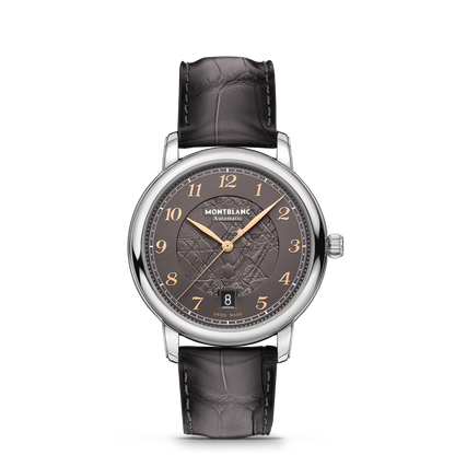 Montblanc Star Legacy Automatic Date 39 mm Limited Edition - 1786 pieces - Steel - Gray - Montblanc® US MB130958