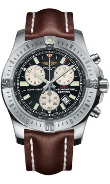 Breitling - Colt Chronograph Leather Strap A7338811/BD43-leather-brown-tang Men's Watch