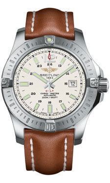 Breitling - Colt Automatic Leather Strap äóñ A1738811/G791-leather-gold-deployant Men's Watch