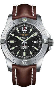 Breitling - Colt Automatic Leather Strap - A1738811/BD44-leather-brown-tang Men's Watch