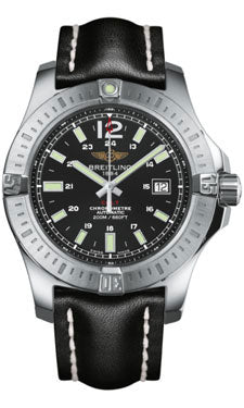 Breitling - Colt Automatic Leather Strap - A1738811/BD44-leather-black-tang Men's Watch