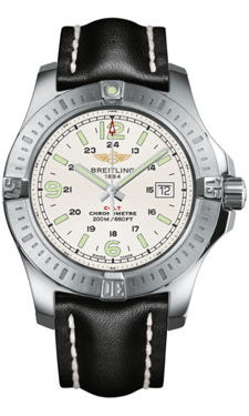 Breitling - Colt Quartz Leather Strap - A7438811/G792-leather-black-tang Men's Watch