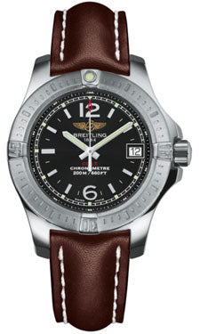 Breitling - Colt Lady Leather Strap - A7738811/BD46-leather-brown-tang Men's Watch