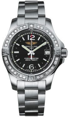 Breitling Watches - Colt Lady Diamond Bezel - Professional III Bracele- A7738853/BD46-professional-iii-steel Men's Watch