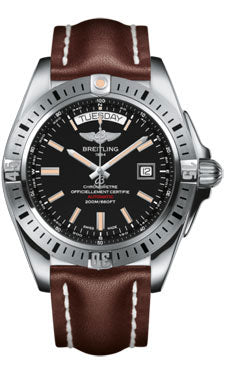 Breitling Watches - Galactic 44 Leather Strap - A4532012/BD42-leather-brown-tang Men's Watch