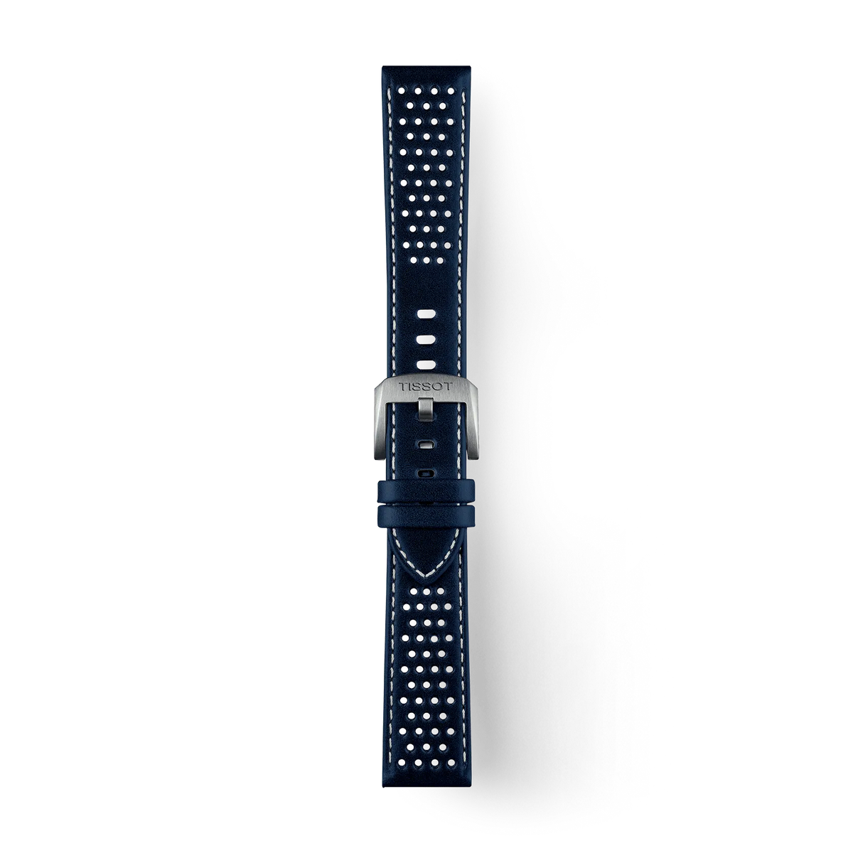 Tissot Official Blue Leather Strap Lugs 20 mm T852050051