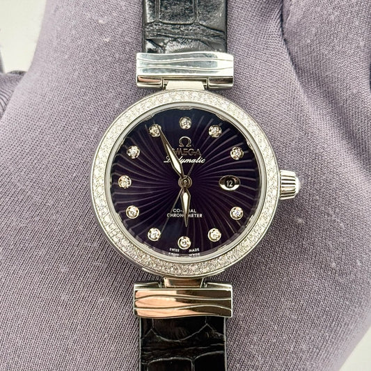 Pre-Owned Omega De Ville Ladymatic 34 425.37.34.20.60.001