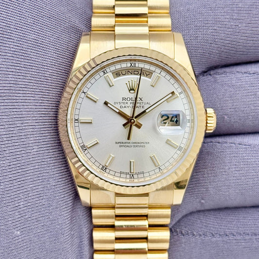 Pre-Owned Rolex Day-Date 36mm 118238