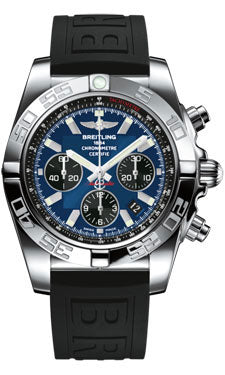 Breitling Chronomat 44 Steel Polished Bezel - Diver Pro III Strap - Tang AB011012/C789-diver-pro-iii-black-tang Men's Watch