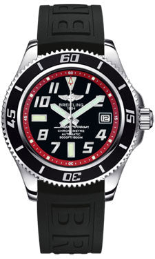 Breitling Superocean 42 A1736402/BA31 Diver Pro-iii Black Tang Mens Watch