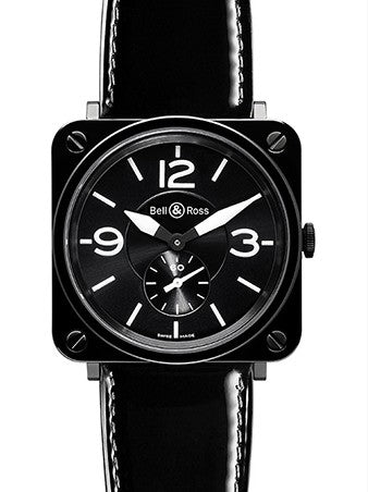 Bell & Ross BR-S Ceramic Black Dial Watch