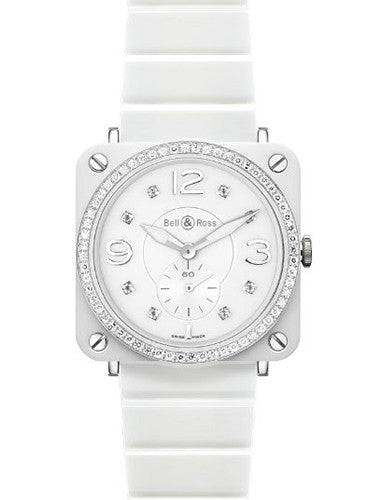 Bell & Ross BR-S White Ceramic Phantom Diamonds Watch