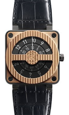 Bell & Ross BR 01-92 Pink Gold Carbon Compass Watch