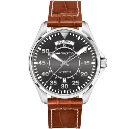Hamilton Khaki Aviation Pilot Day Date Auto H64615585