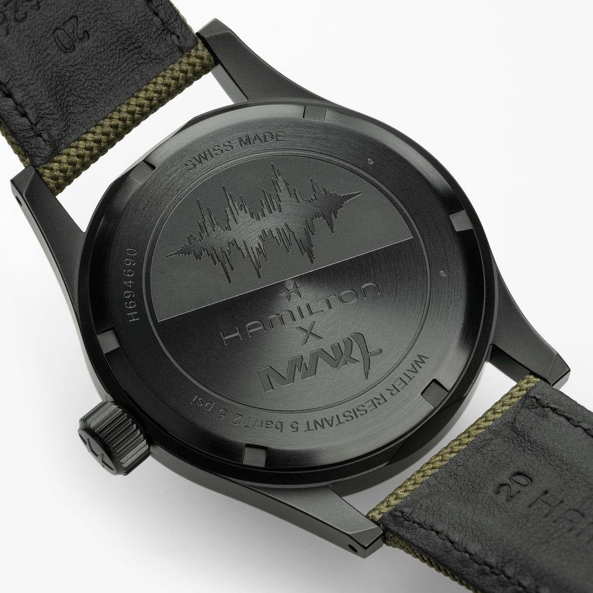 Hamilton Khaki Field Mechanical 38mm Call of Duty Modern Warfare 4 H69469930