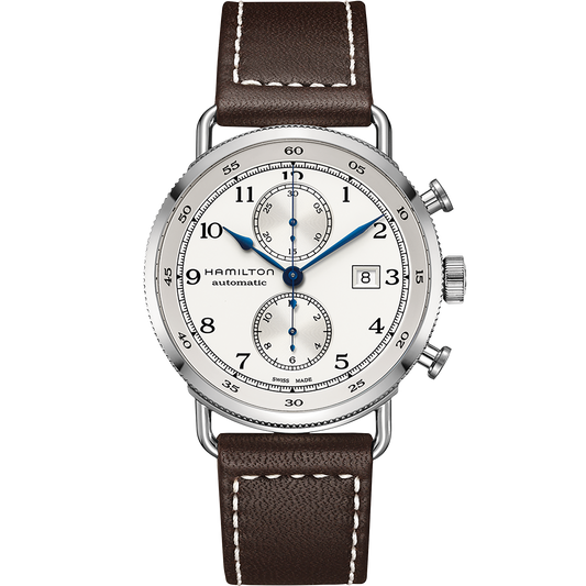 Khaki Navy Pioneer Auto Chrono