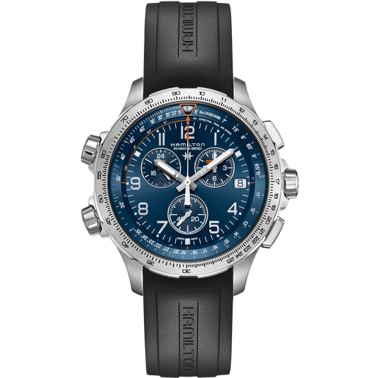 Hamilton Khaki Aviation X-Wind GMT Chrono Quartz H77922341