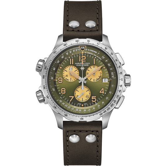 Khaki Aviation X-Wind Gmt Chrono Quartz