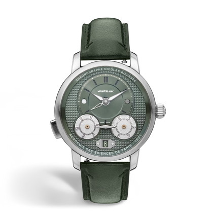Montblanc Star Legacy Nicolas Rieussec Chronograph 43 mm - Steel - Green - Montblanc® US MB132947