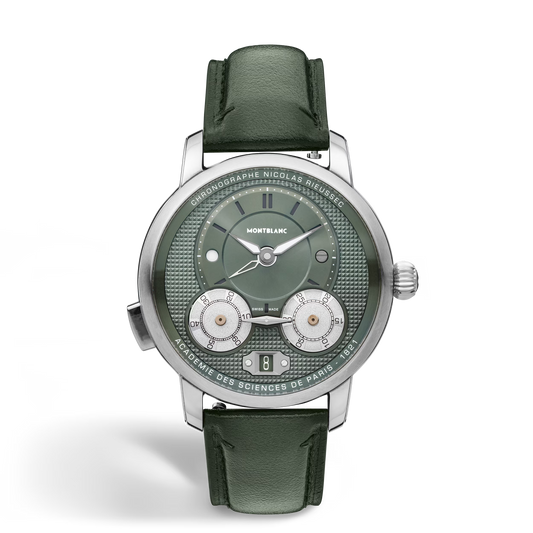Montblanc Star Legacy Nicolas Rieussec Chronograph 43 mm - Steel - Green - Montblanc® US MB132947