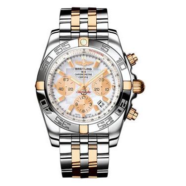 Breitling Chronomat B01 Two-Tone IB011012/A697-pilot-steel-rose-gold