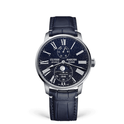 Marine Torpilleur Moonphase Aventurine Limited Edition