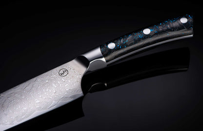 William Henry K19 Kultro Pro Chef Knives - Orb (Blue) / Maple K19-MO