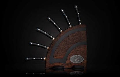 William Henry K19 Kultro Pro Steak - Black Walnut / Tempest (White) K19S-WTE