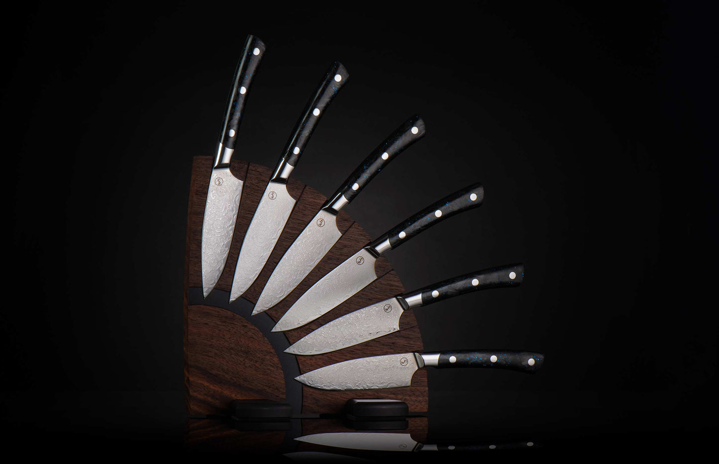 William Henry K19 Kultro Pro Steak - Black Walnut / Tempest (White) K19S-WTE