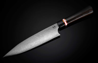 William Henry K20 Kultro Gourmet Chef Knives - Ironwood / Black Walnut K20-IRW