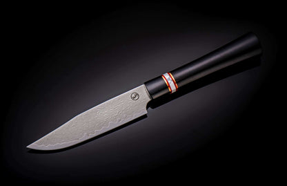 William Henry K20 Kultro Gourmet Steak Knives - Ebony / Red Maple K20S-ERM
