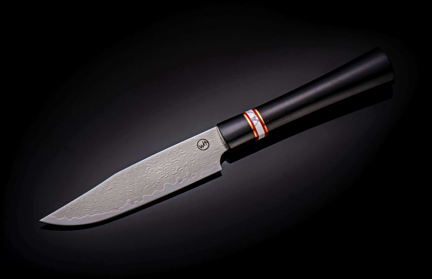 William Henry K20 Kultro Gourmet Steak Knives - Ebony / Black Walnut K20S-EW