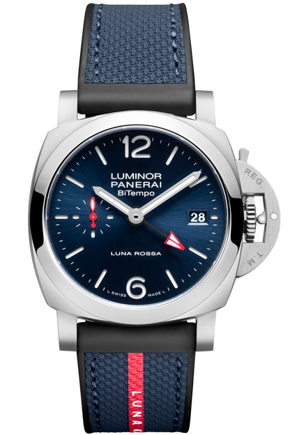Luminor Quaranta BiTempo Luna Rossa 40 mm