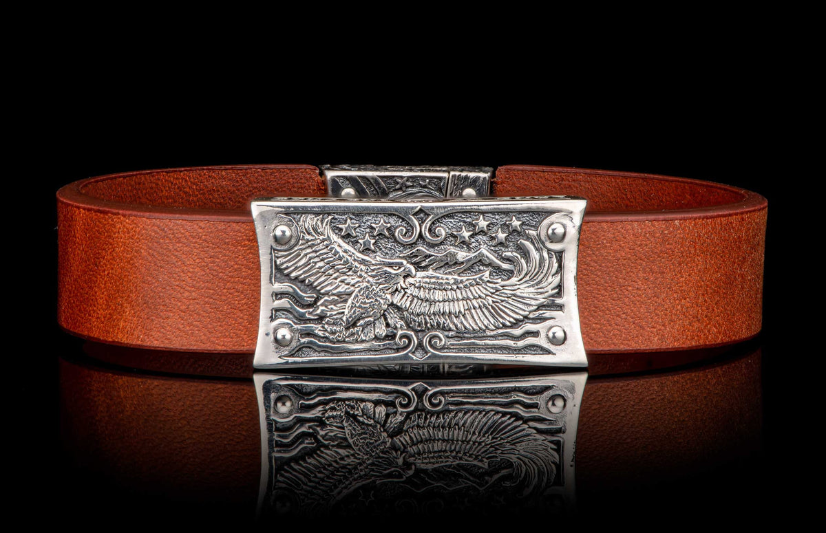 William Henry JEWELRY Mesa Verde LC192 AS BRN