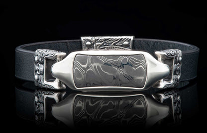 William Henry JEWELRY Layla - Damascus/Black - Large LC193 RRDAM BLK - LG