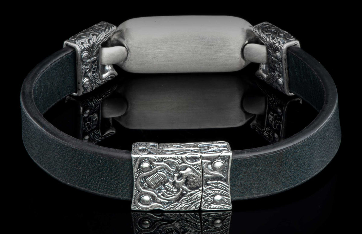 William Henry JEWELRY Layla - Damascus/Black - Large LC193 RRDAM BLK - LG