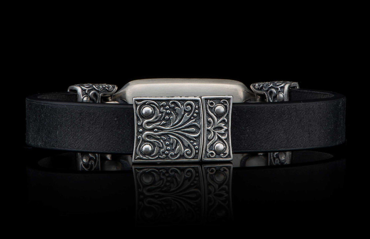 William Henry JEWELRY Florence - Blue MT/Black LC193 TMTBL BLK