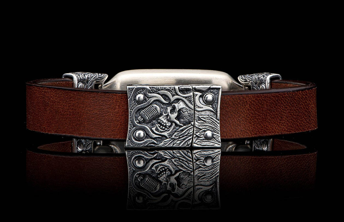 William Henry JEWELRY Layla - Meteorite/Brown LC193 RRMET BRN